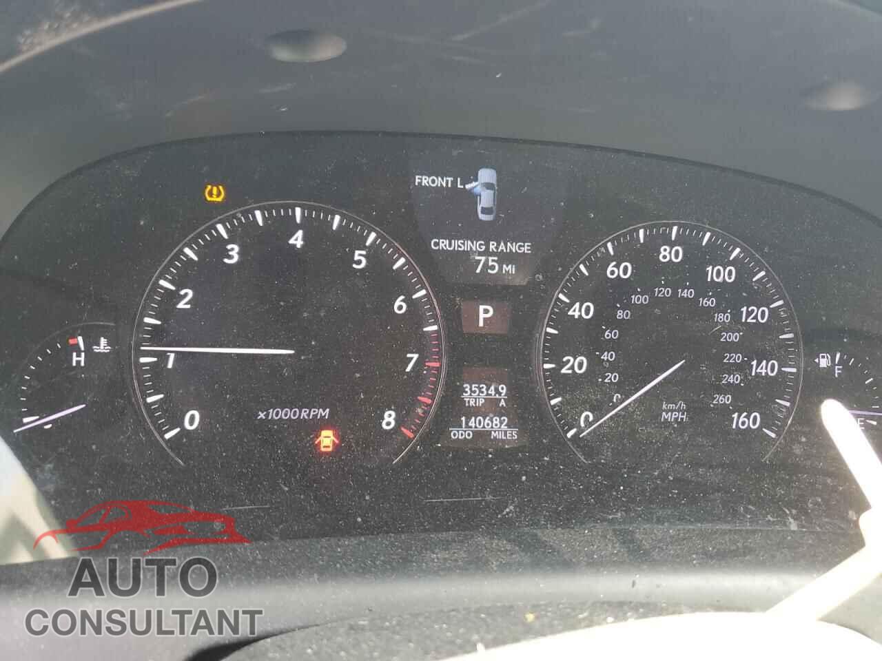 LEXUS LS460 2012 - JTHBL5EF9C5113431