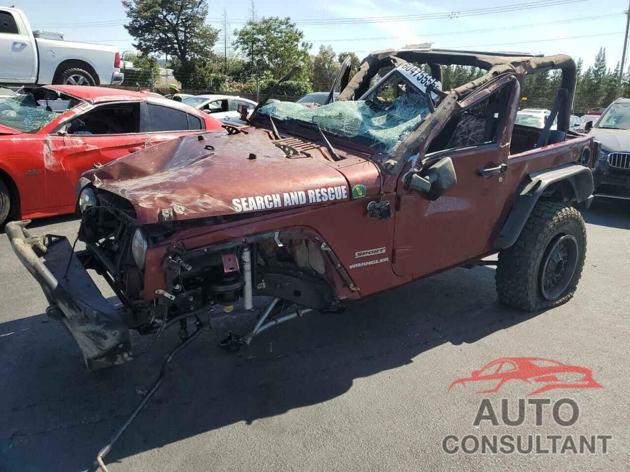 JEEP WRANGLER 2010 - 1J4AA2D17AL143103