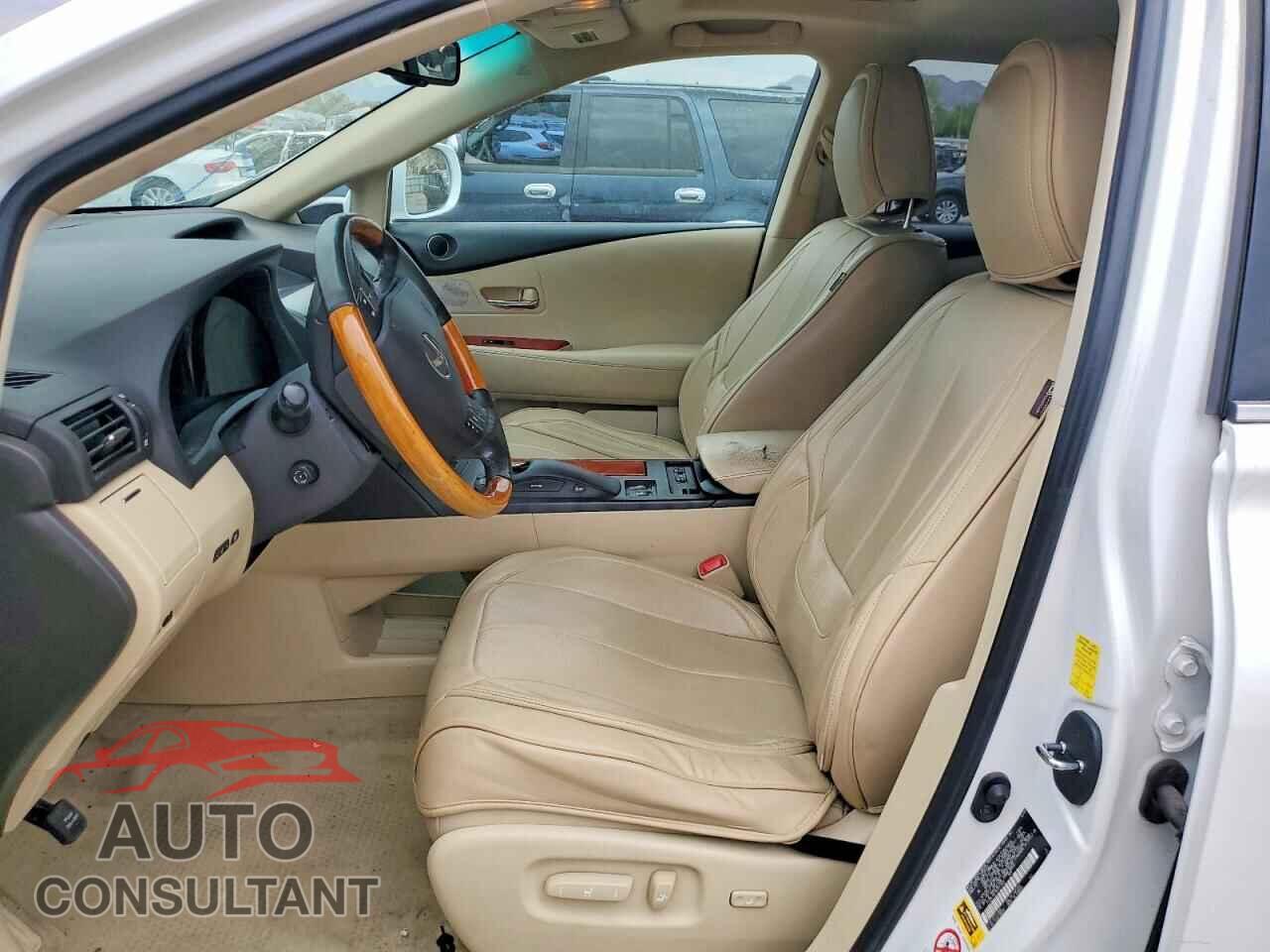 LEXUS RX350 2010 - 2T2BK1BA1AC042663