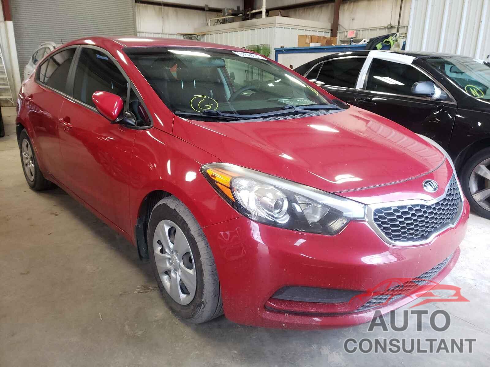 KIA FORTE 2016 - KNAFK4A67G5461284