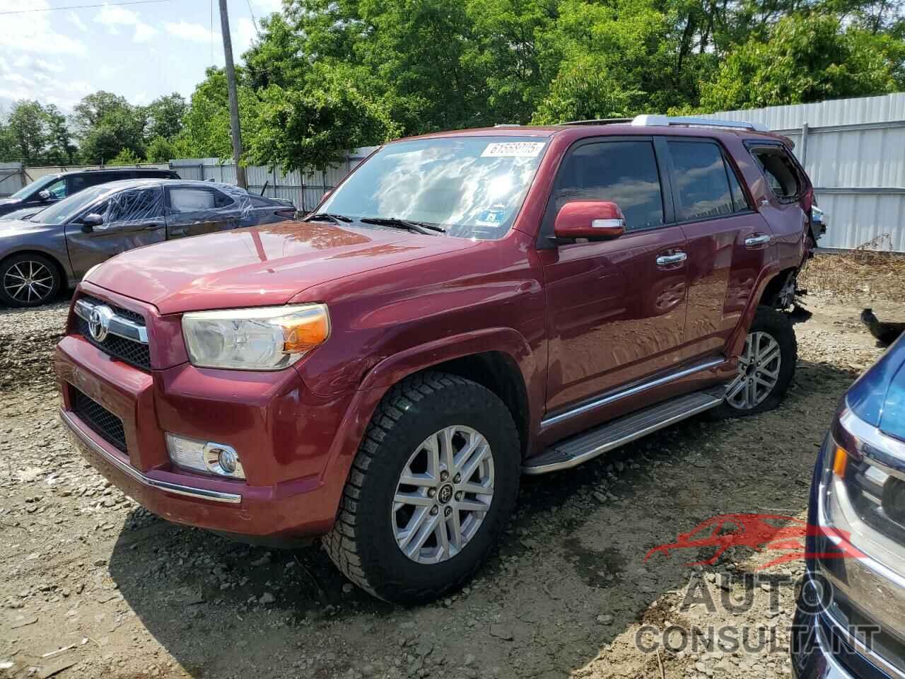 TOYOTA 4RUNNER 2012 - JTEBU5JR6C5107340