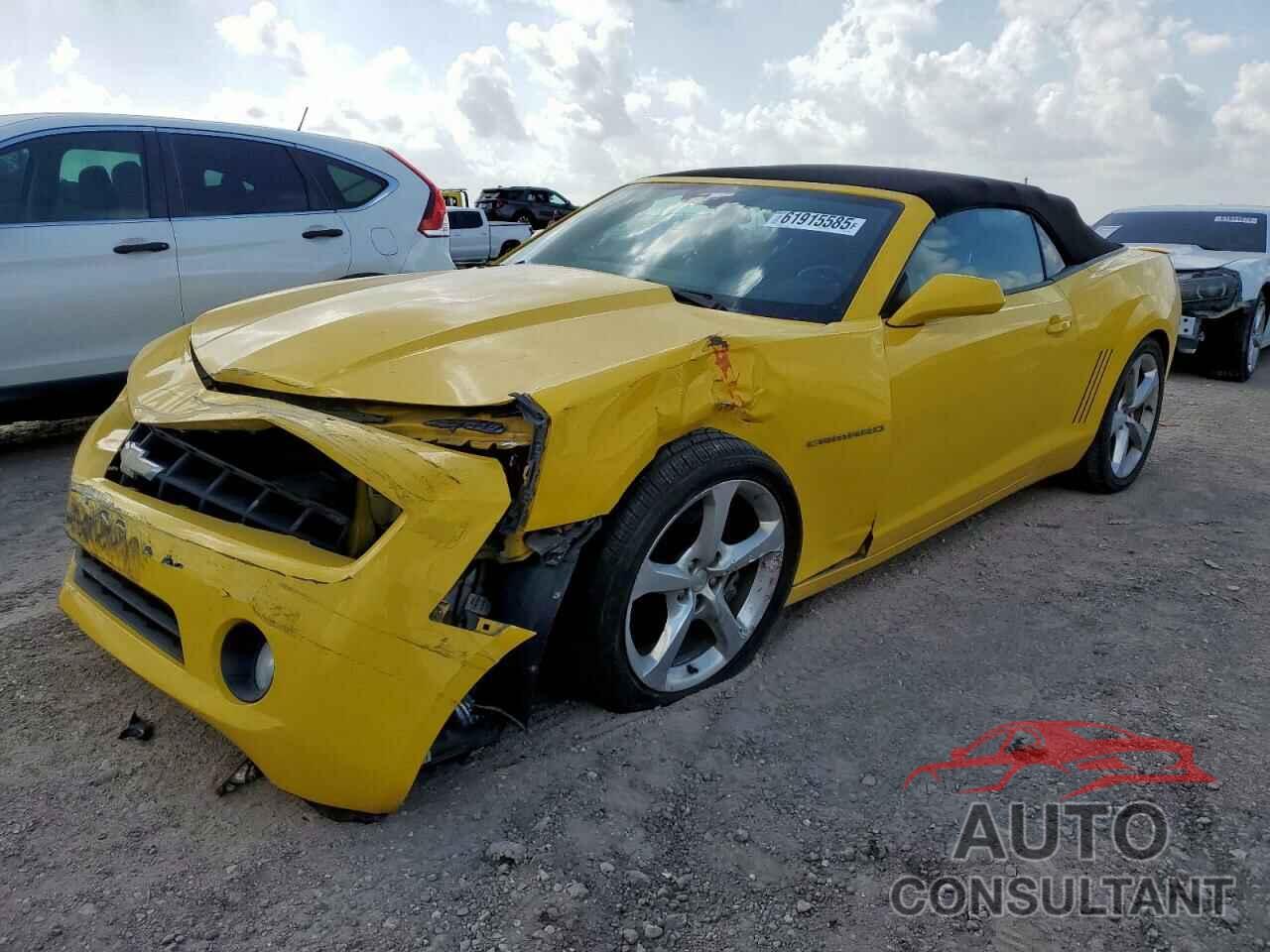 CHEVROLET CAMARO 2013 - 2G1FC3D32D9229470