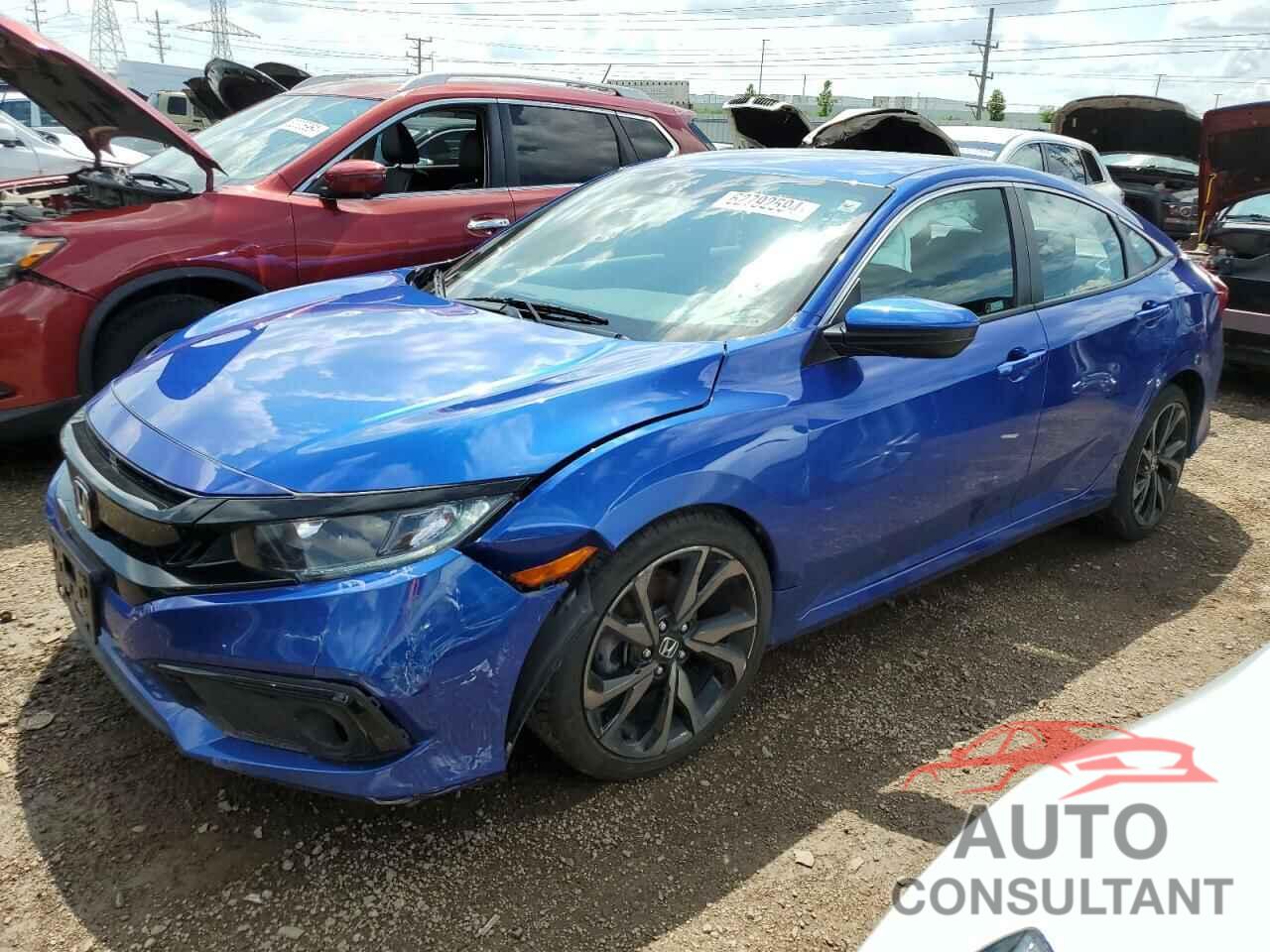 HONDA CIVIC 2019 - 2HGFC2F85KH606940