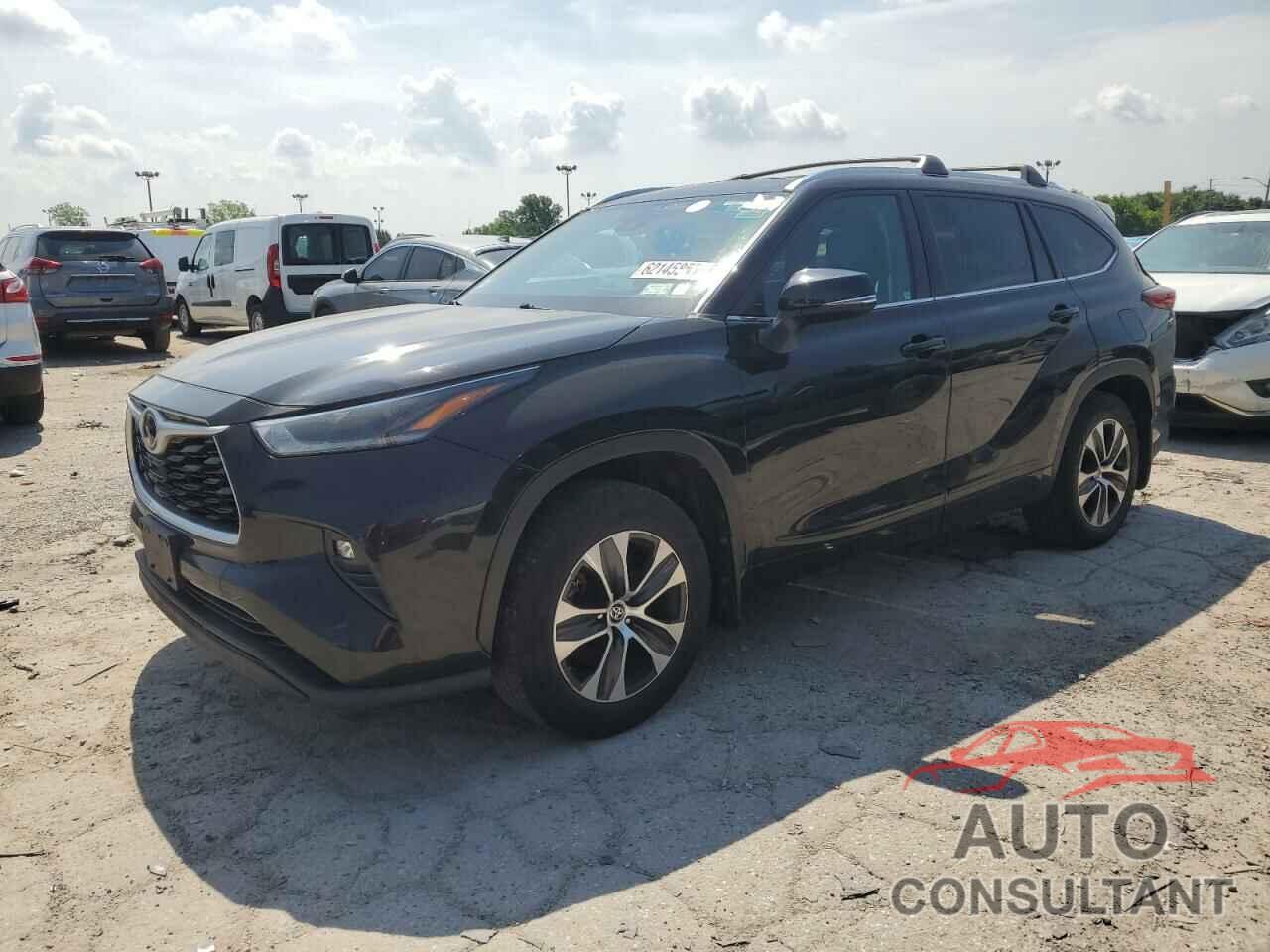 TOYOTA HIGHLANDER 2021 - 5TDGZRBH0MS110335