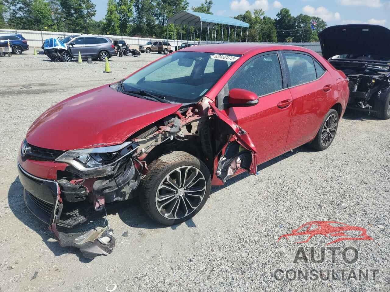 TOYOTA COROLLA 2015 - 2T1BURHE6FC399156