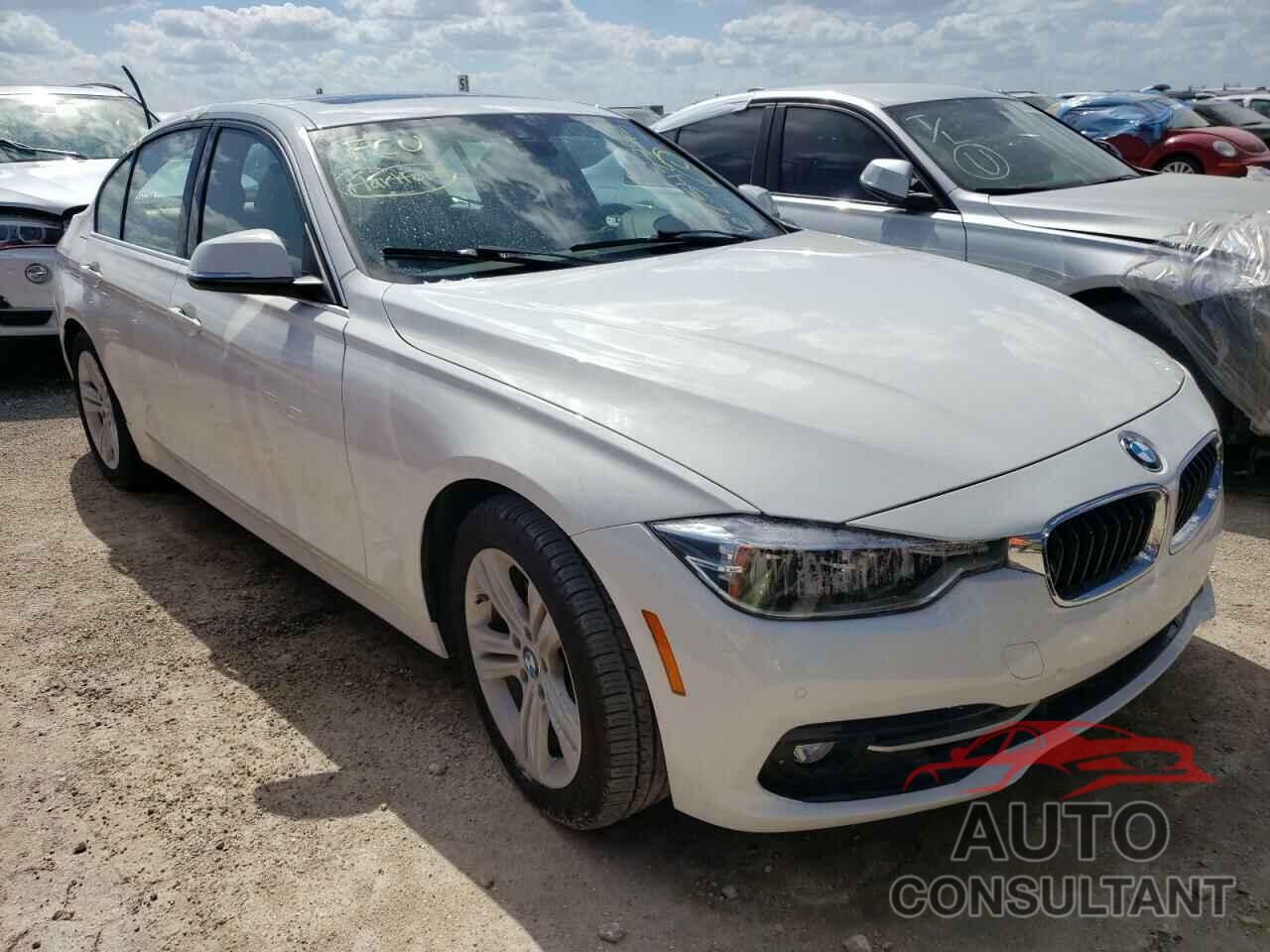BMW 3 SERIES 2018 - WBA8D9C5XJEM34964