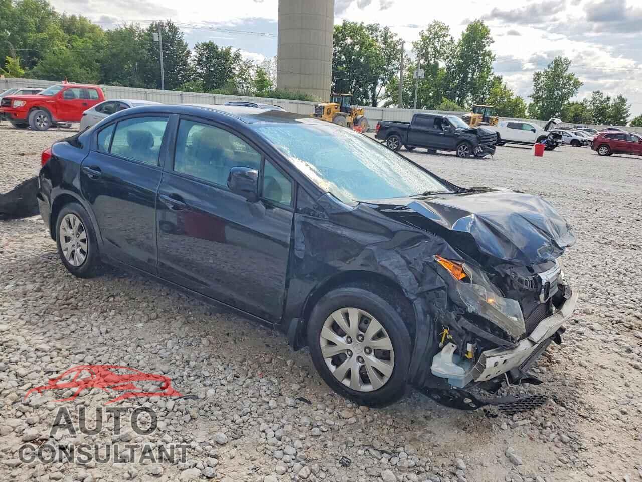 HONDA CIVIC 2012 - 19XFB2F51CE002015