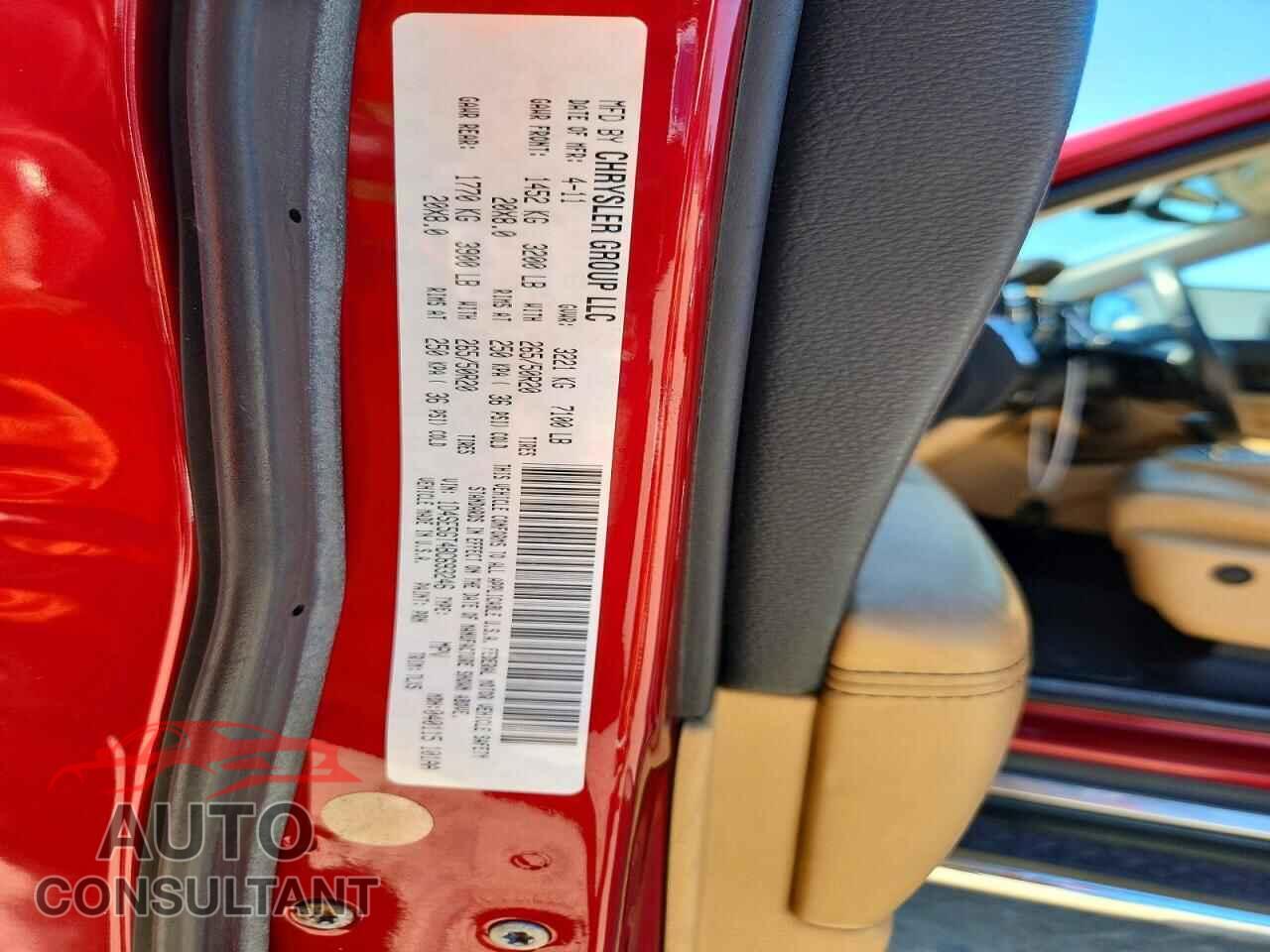 DODGE DURANGO 2011 - 1D4SE5GT4BC693246