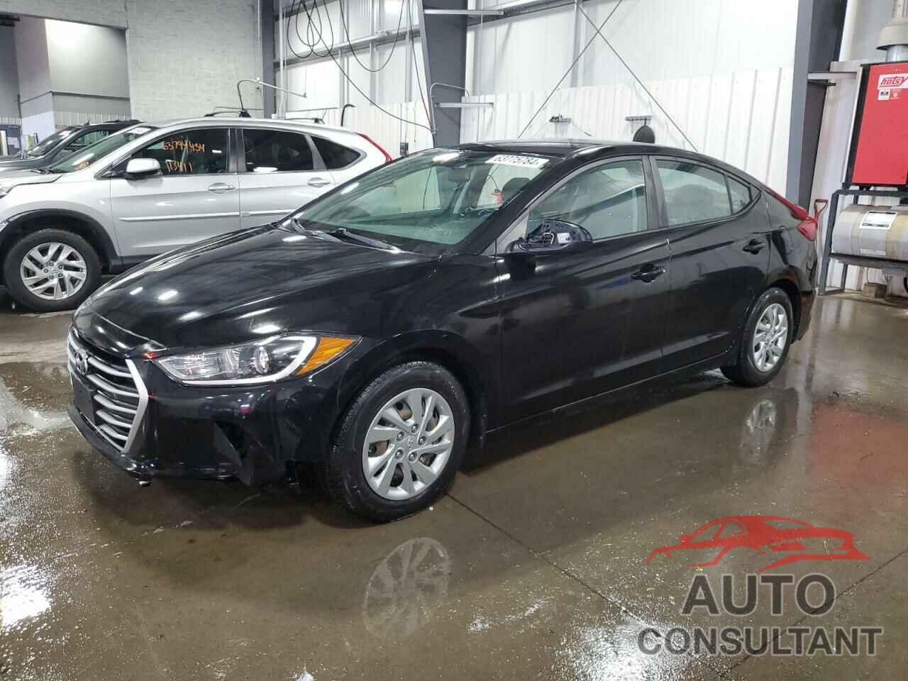 HYUNDAI ELANTRA 2018 - KMHD74LF8JU519405