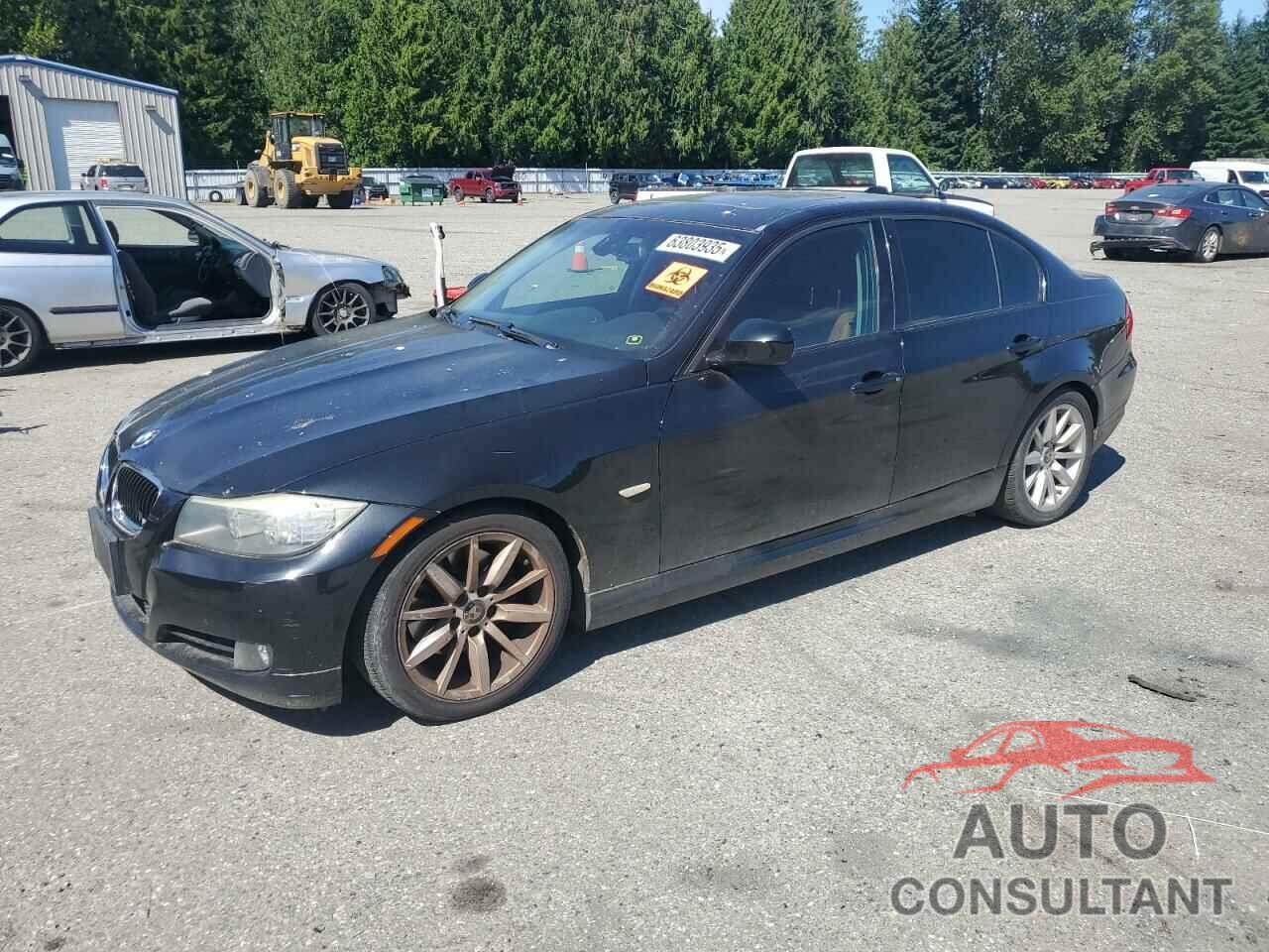BMW 3 SERIES 2009 - WBAPH57519NL79397