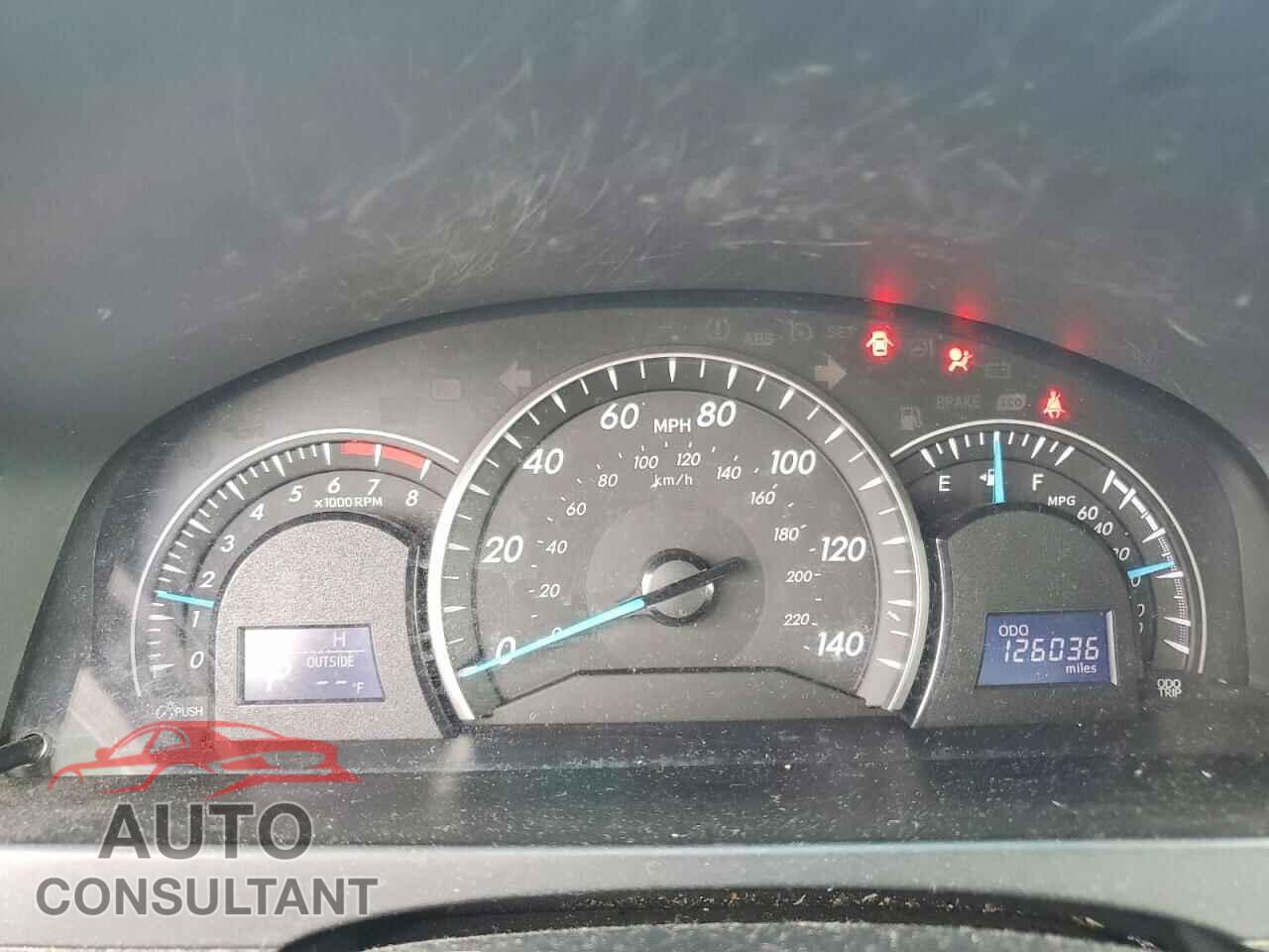 TOYOTA CAMRY 2012 - 4T1BF1FK0CU118077