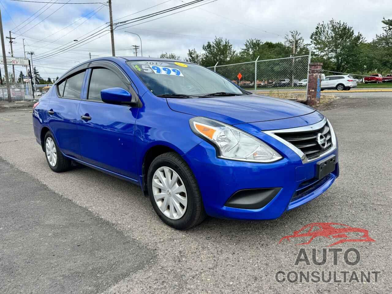 NISSAN VERSA 2017 - 3N1CN7AP5HL850971