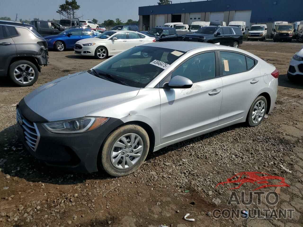 HYUNDAI ELANTRA 2017 - KMHD74LF5HU109526