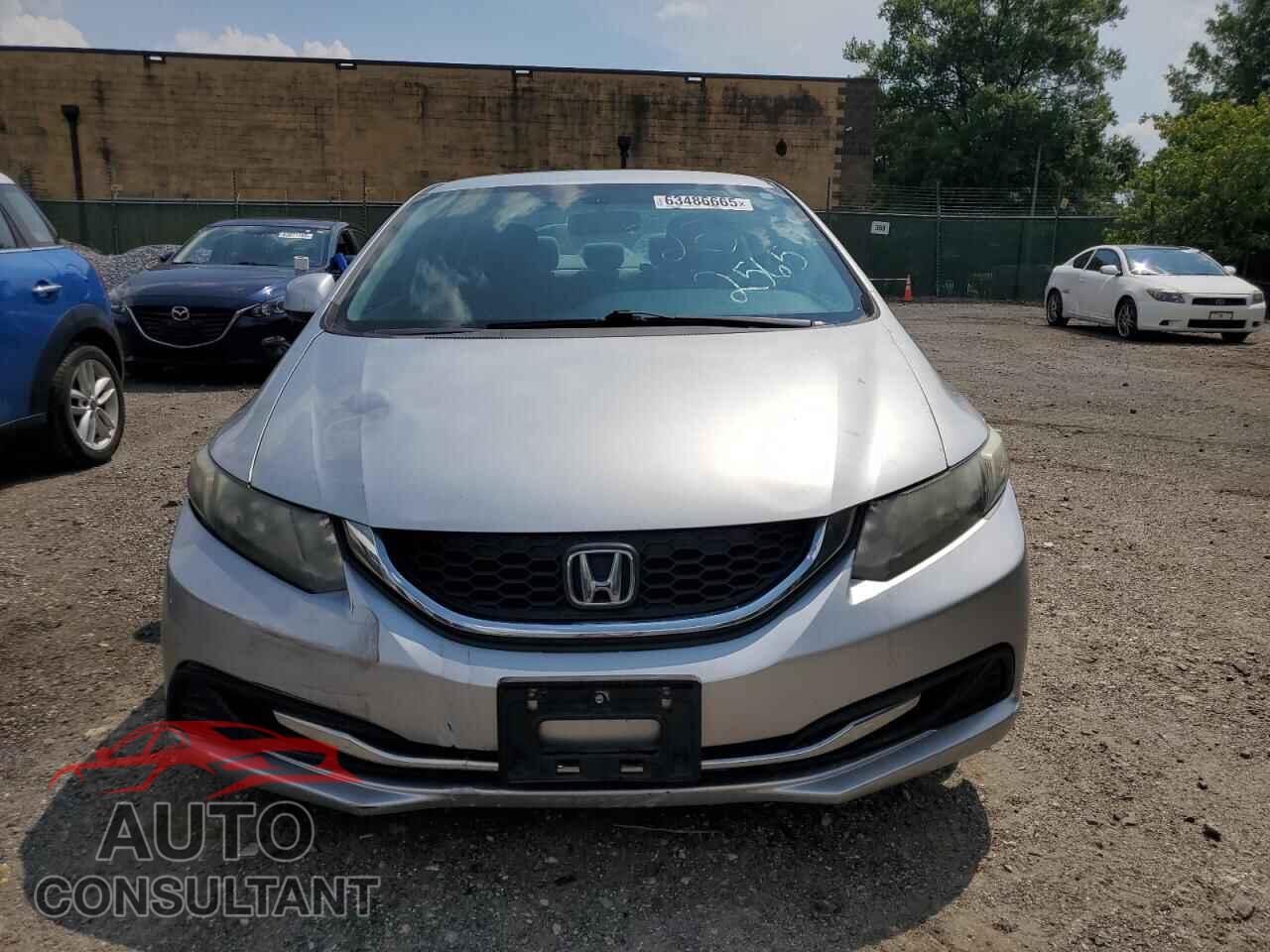 HONDA CIVIC 2013 - 2HGFB2F54DH587468