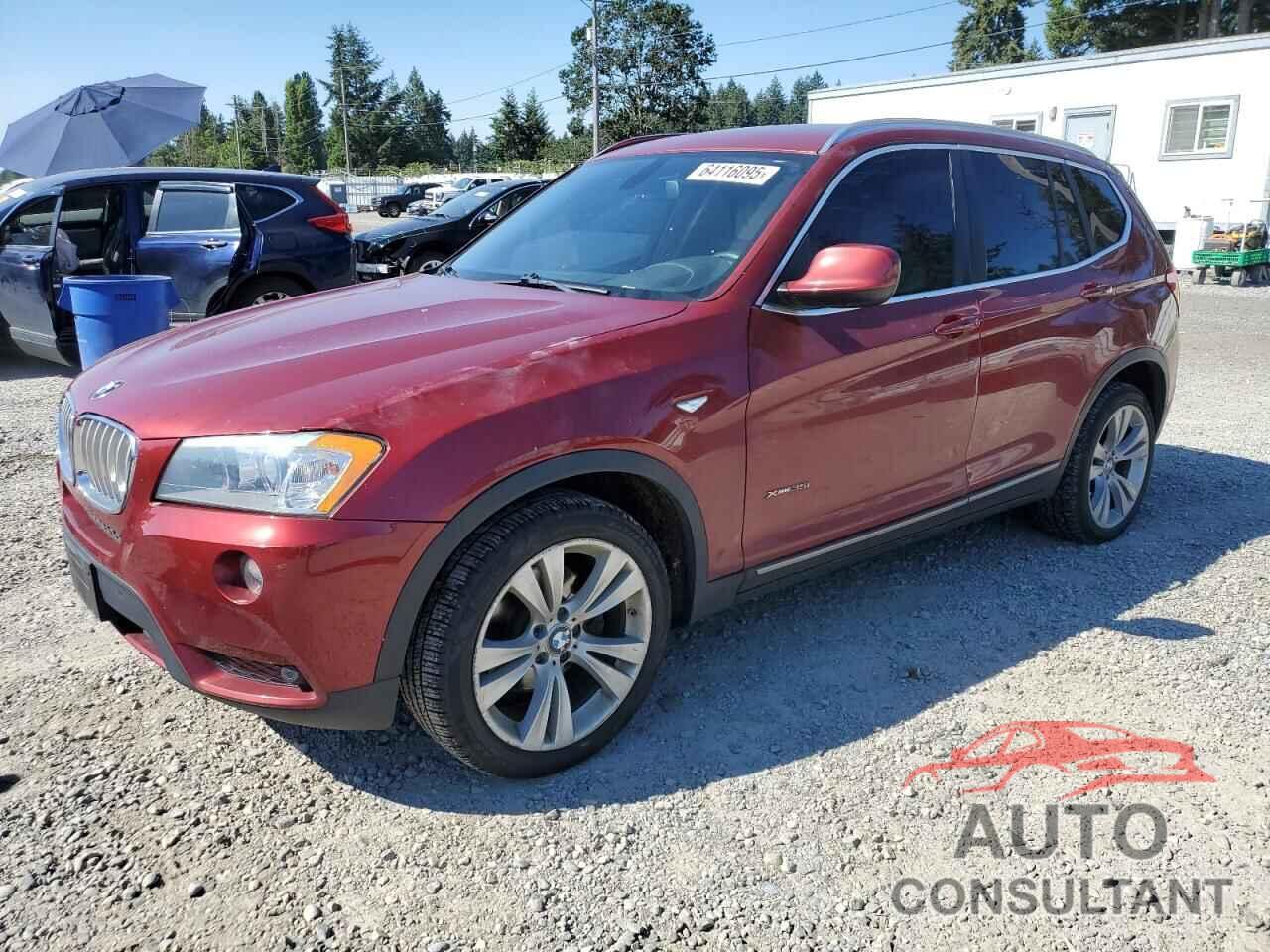 BMW X3 2012 - 5UXWX7C55CL737895