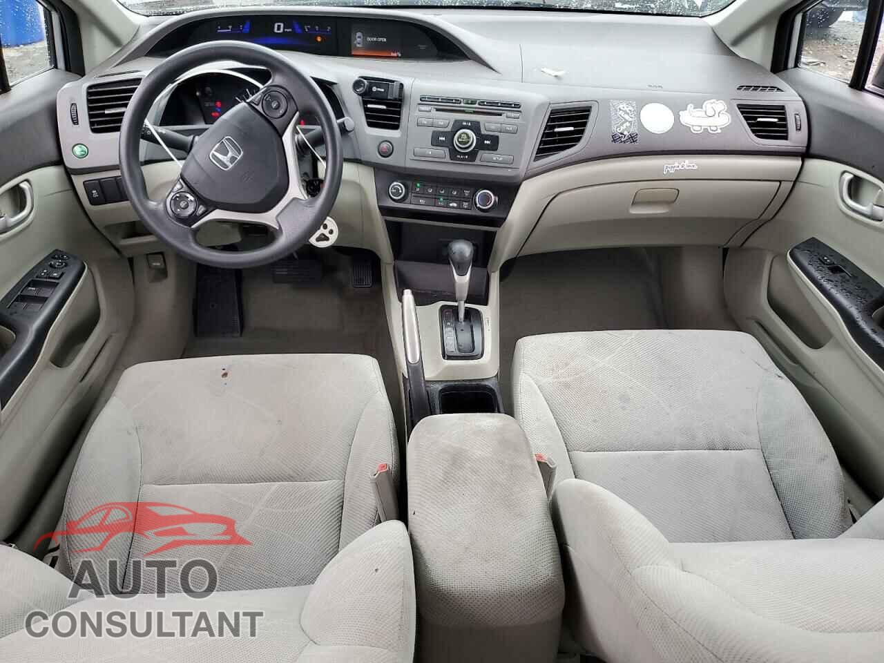 HONDA CIVIC 2012 - 2HGFB2F51CH315216