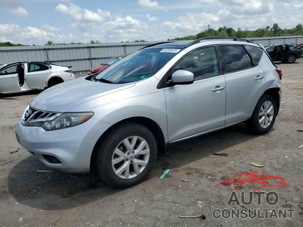 NISSAN MURANO 2012 - JN8AZ1MW5CW204801