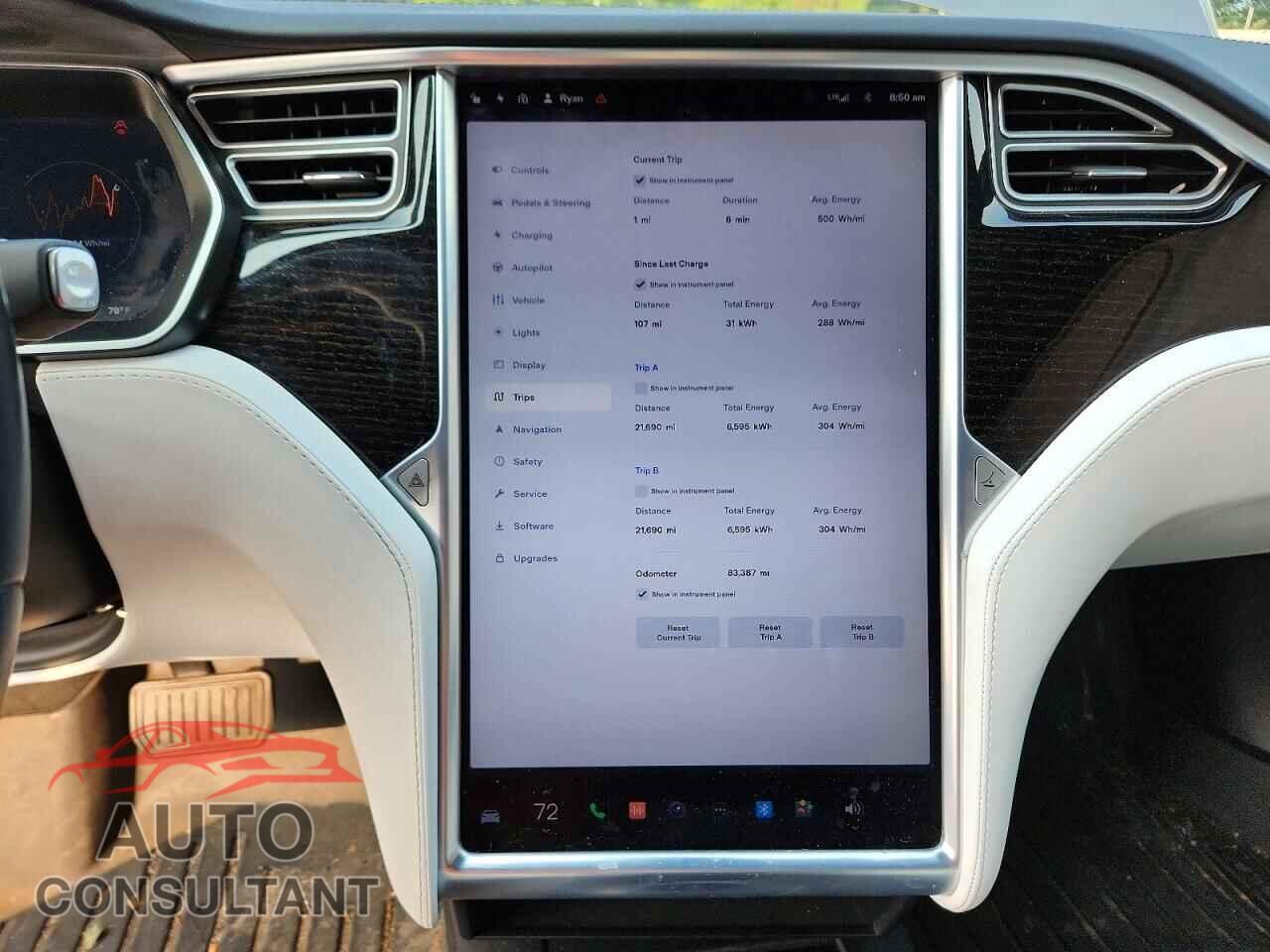 TESLA MODEL S 2017 - 5YJSA1E15HF200057