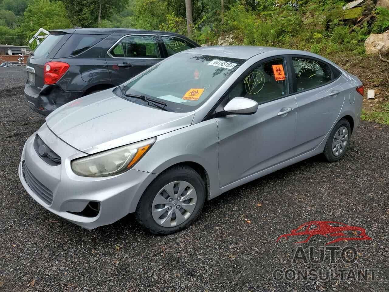 HYUNDAI ACCENT 2017 - KMHCT4AE8HU307082