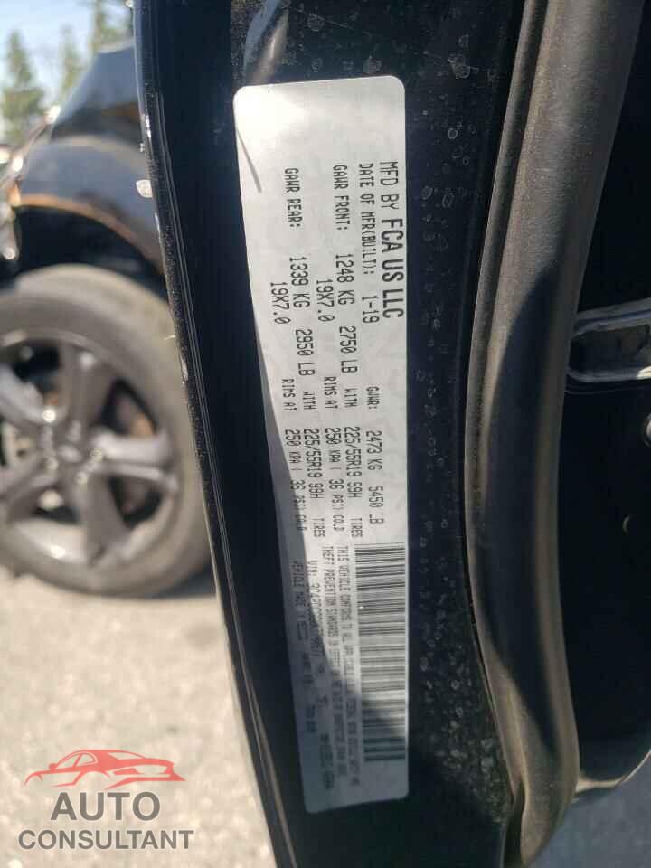 DODGE JOURNEY 2019 - 3C4PDCGG0KT700677