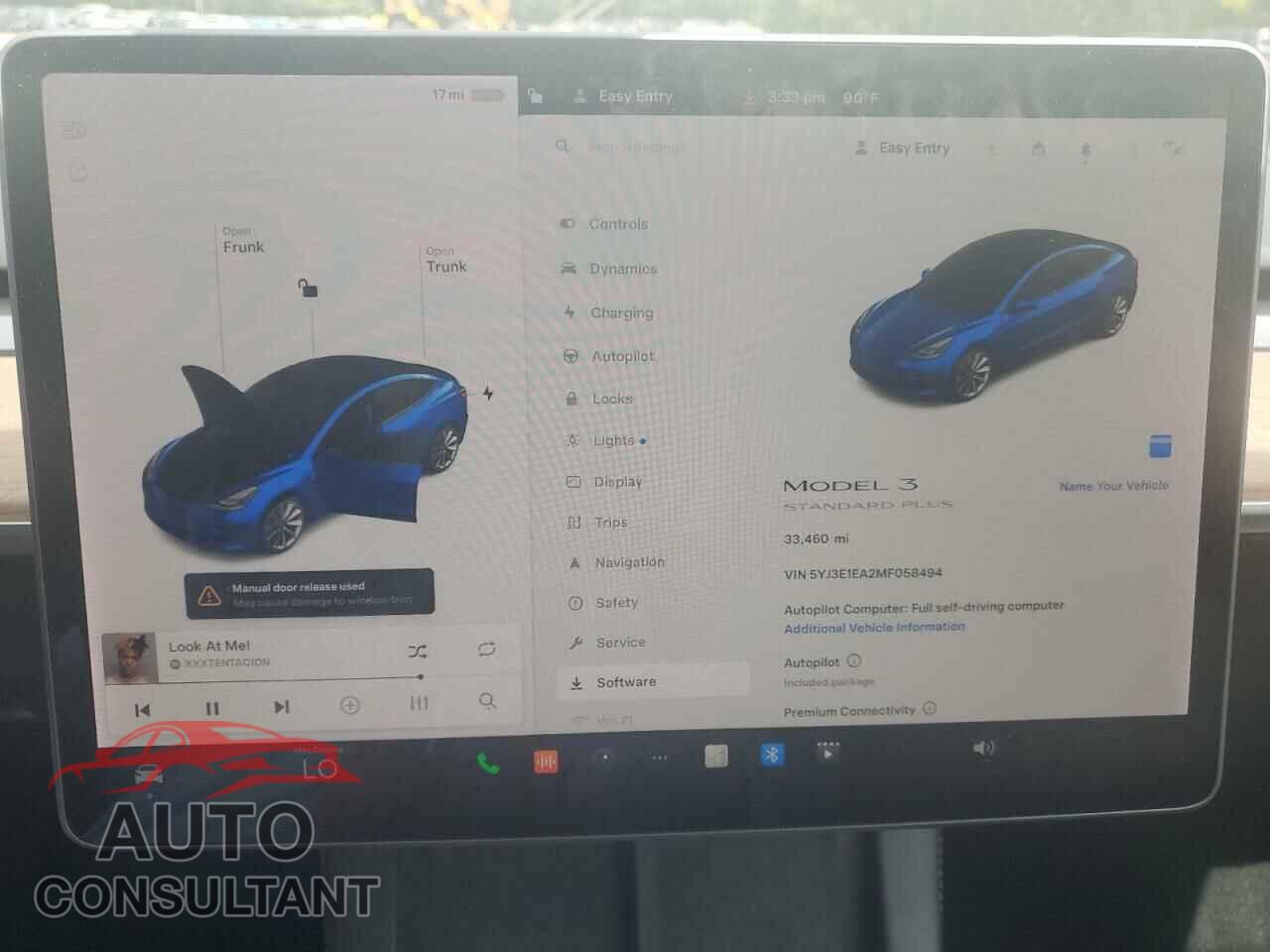 TESLA MODEL 3 2021 - 5YJ3E1EA2MF058494