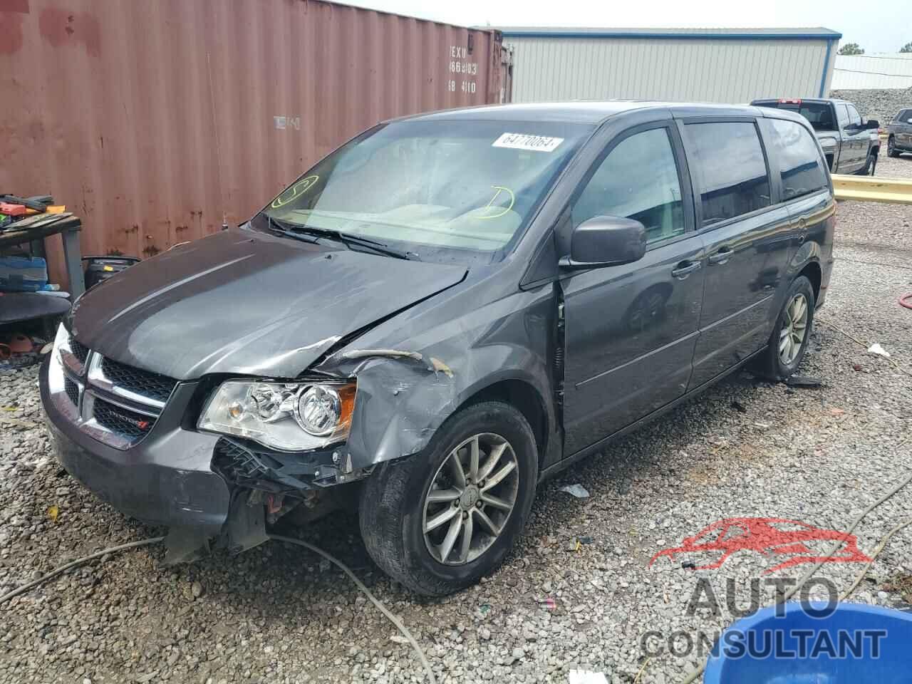 DODGE CARAVAN 2016 - 2C4RDGBG9GR278345