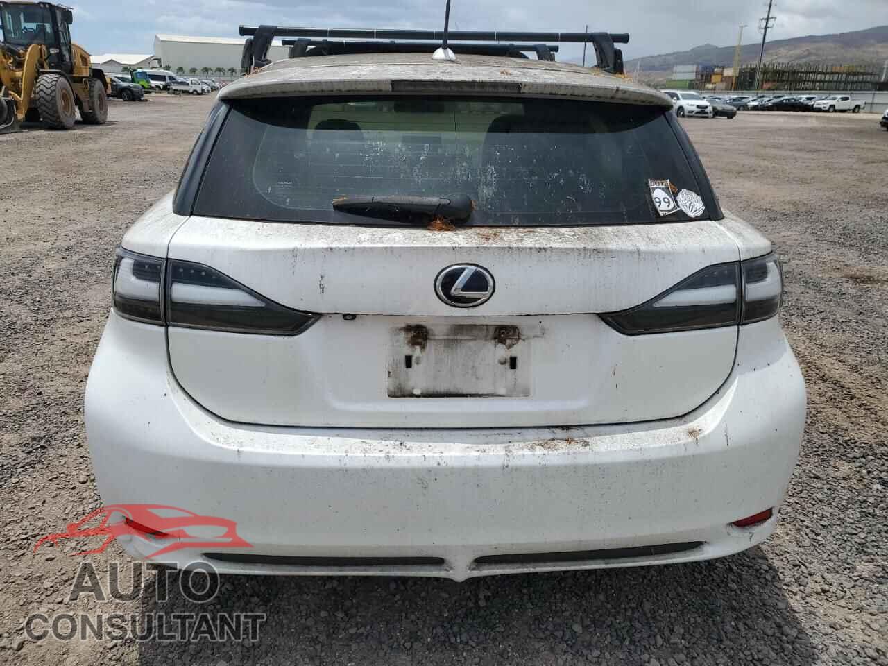 LEXUS CT 200 2012 - JTHKD5BH0C2108347