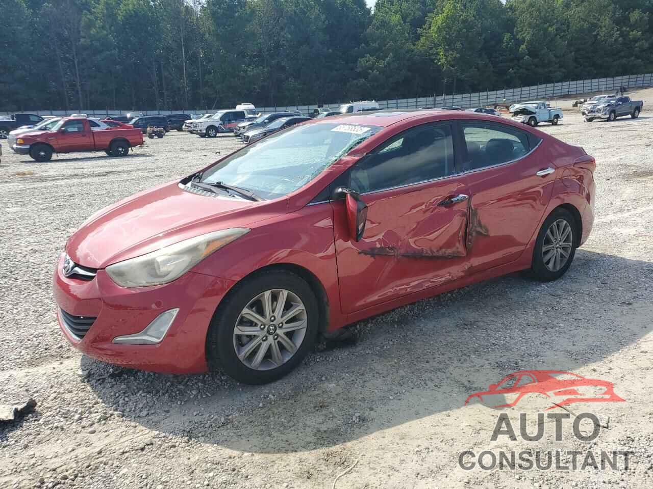 HYUNDAI ELANTRA 2015 - KMHDH4AE0FU344047