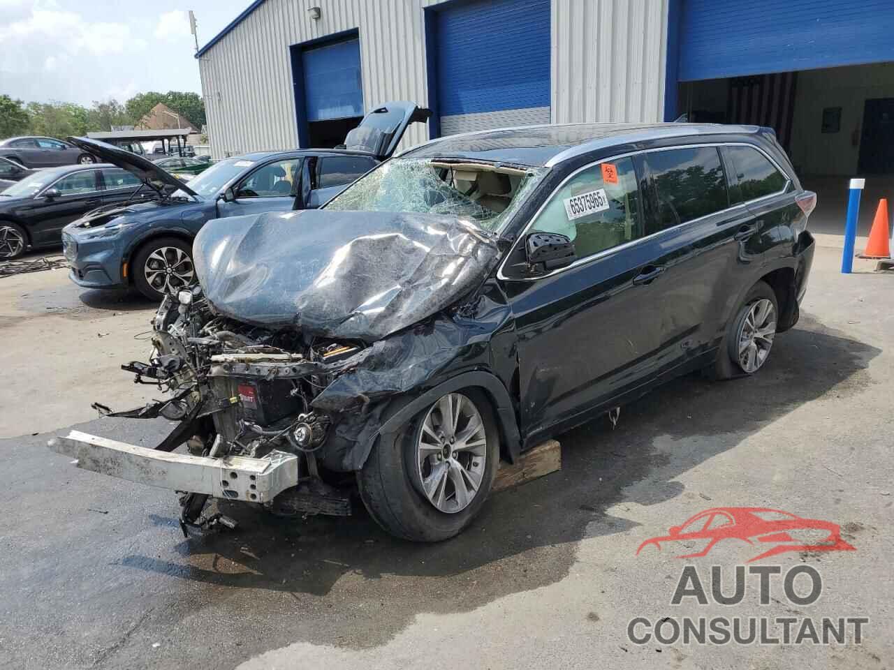 TOYOTA HIGHLANDER 2014 - 5TDJKRFH0ES069808