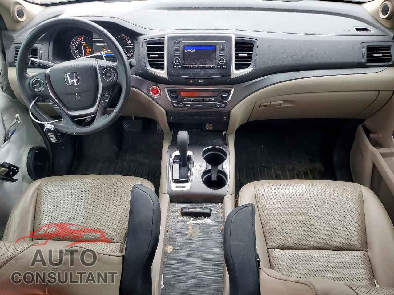 HONDA RIDGELINE 2017 - 5FPYK2F55HB007235