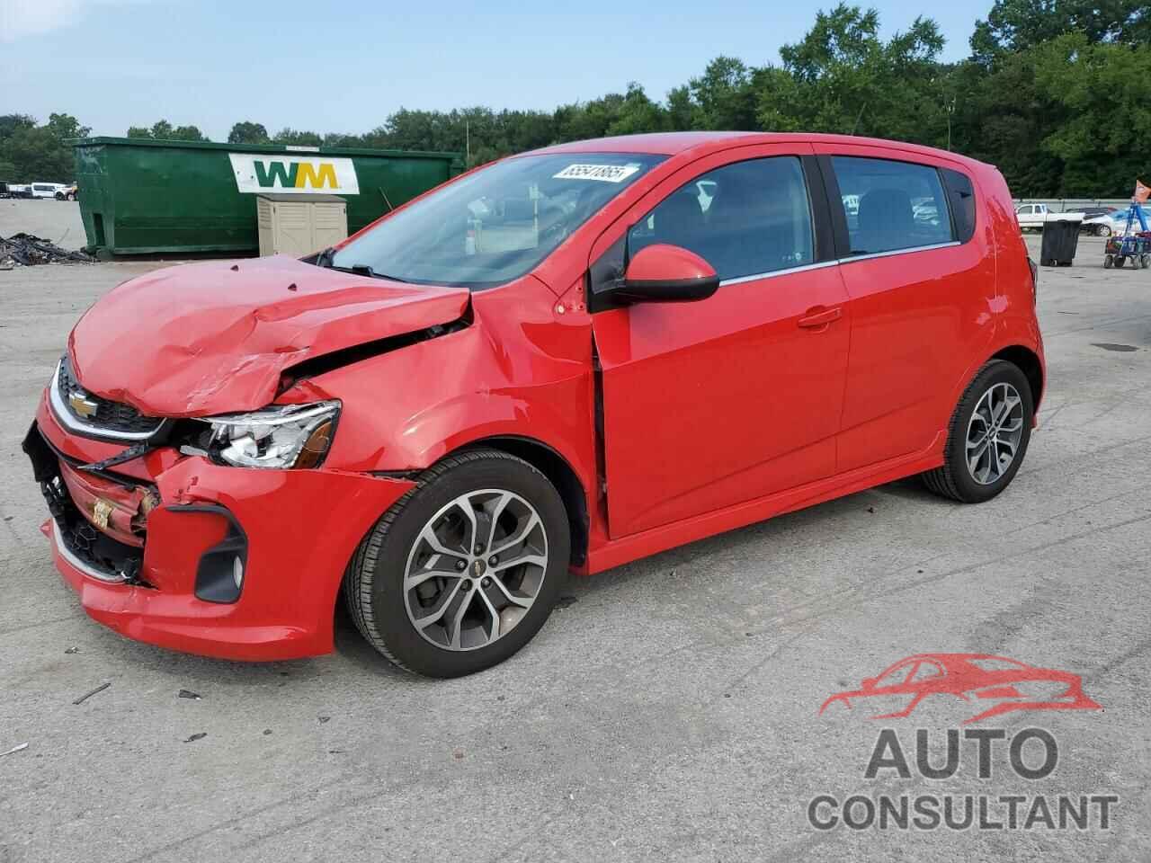 CHEVROLET SONIC 2017 - 1G1JD6SG6H4173752