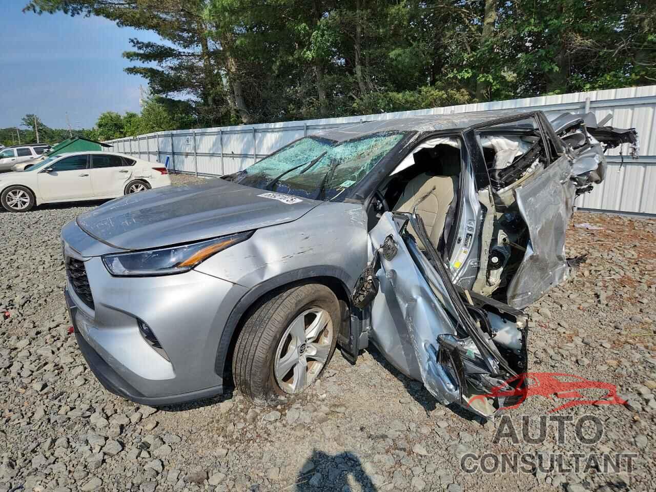 TOYOTA HIGHLANDER 2021 - 5TDBZRBH1MS074293