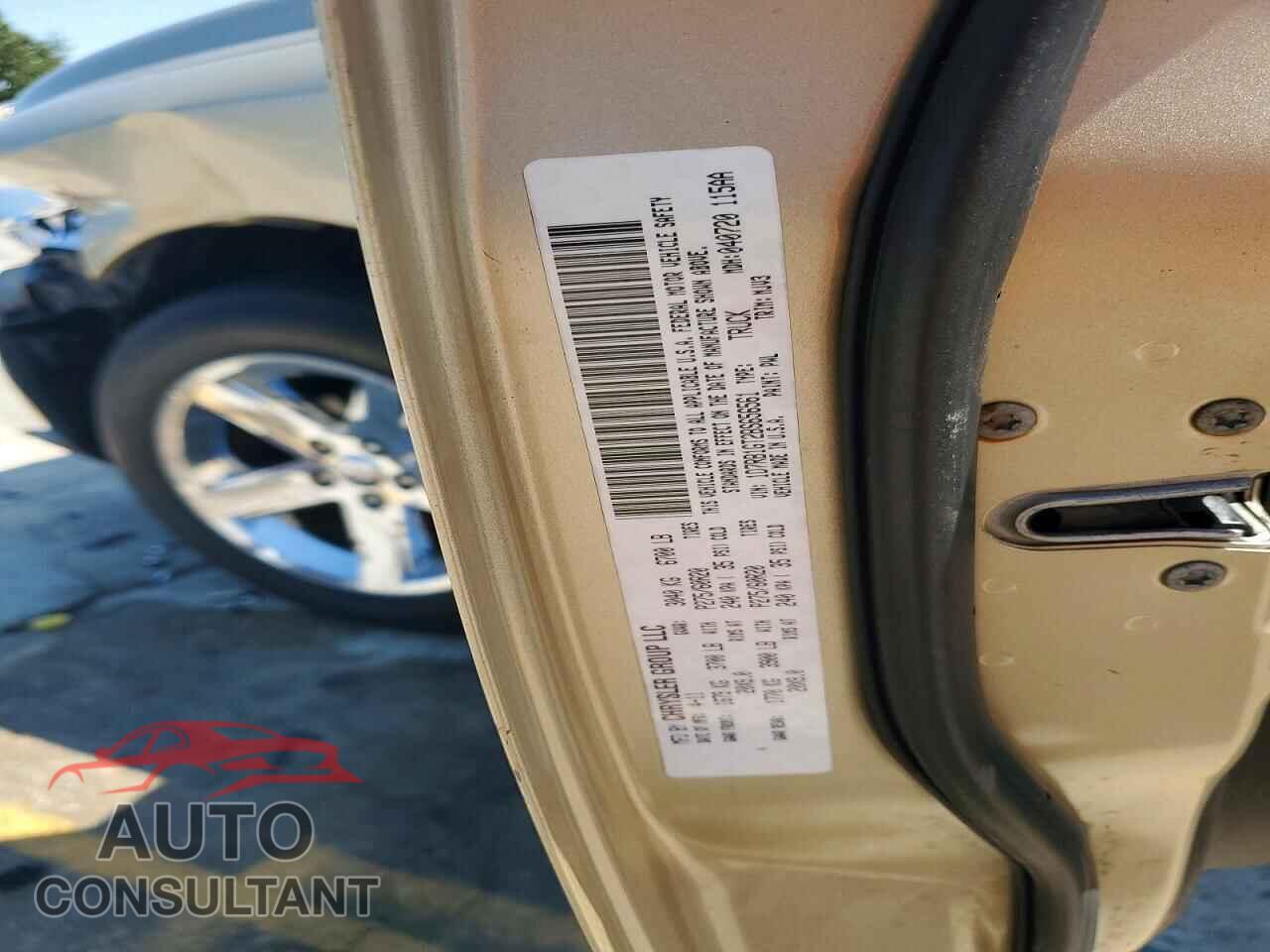 DODGE RAM 1500 2011 - 1D7RB1GT2BS656561
