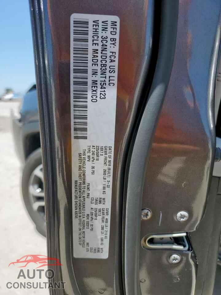 JEEP COMPASS 2022 - 3C4NJDCB3NT154123