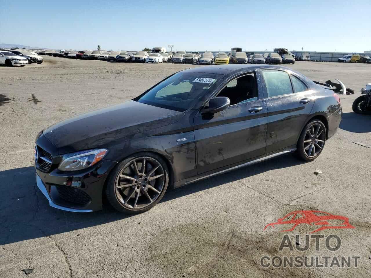 MERCEDES-BENZ C-CLASS 2018 - 55SWF6EB5JU253175