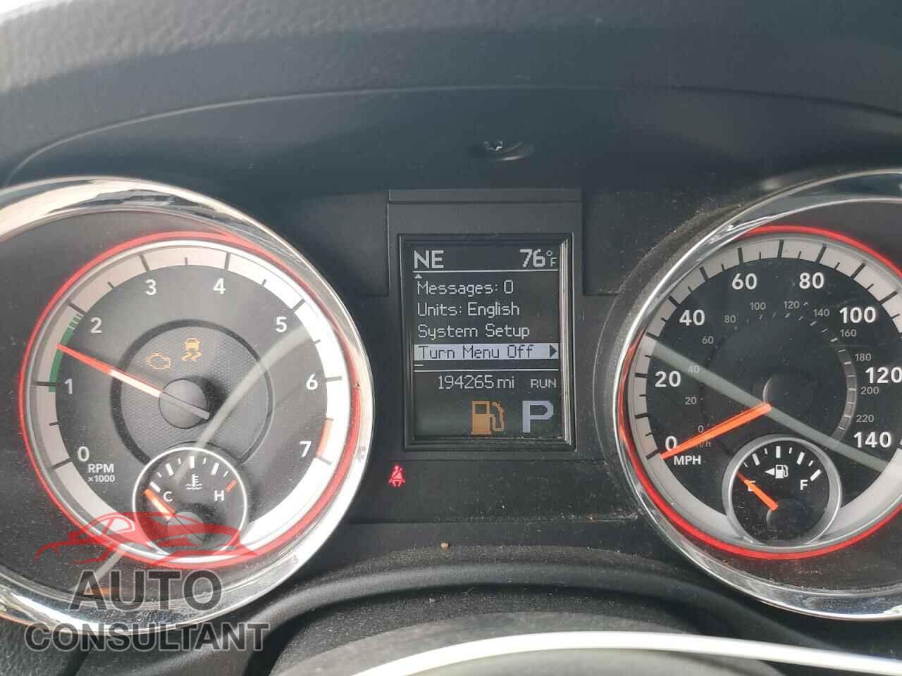 DODGE DURANGO 2012 - 1C4RDJAG2CC312465