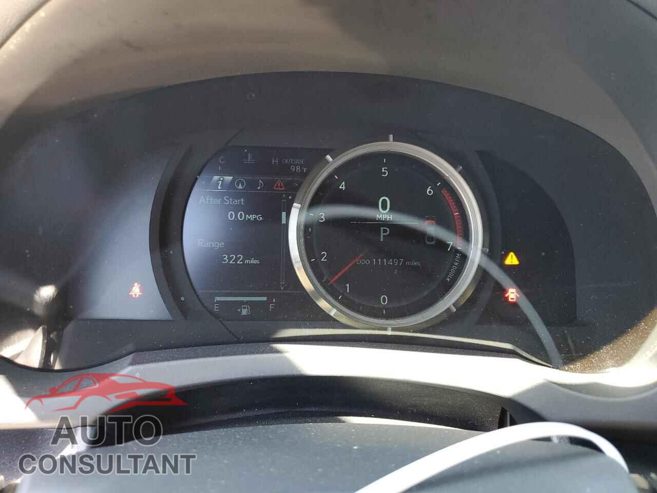 LEXUS IS 2016 - JTHBA1D27G5023164