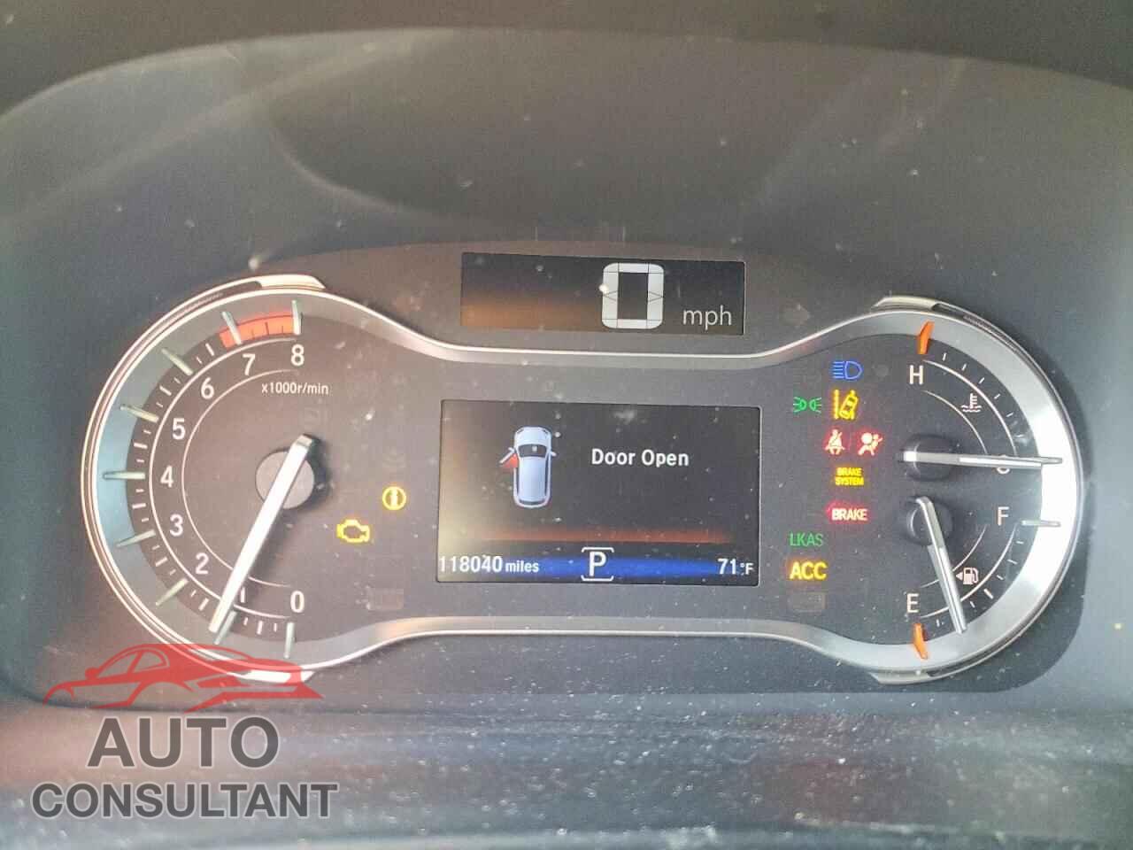 HONDA PILOT 2017 - 5FNYF5H90HB005827