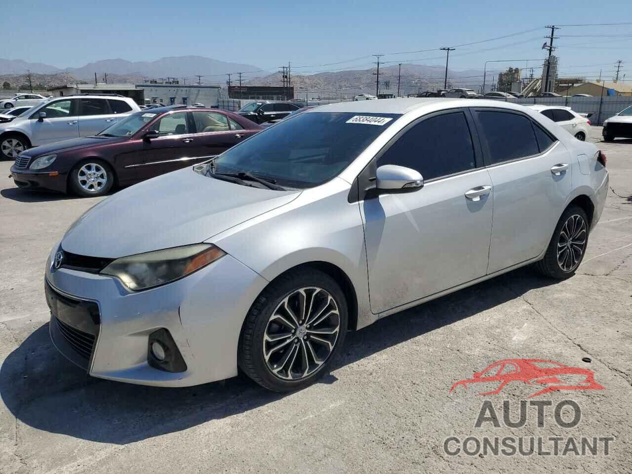 TOYOTA COROLLA 2016 - 5YFBURHE8GP545106