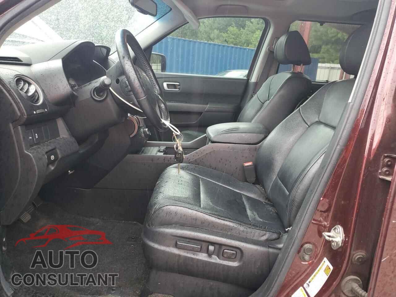 HONDA PILOT 2012 - 5FNYF3H95CB007599