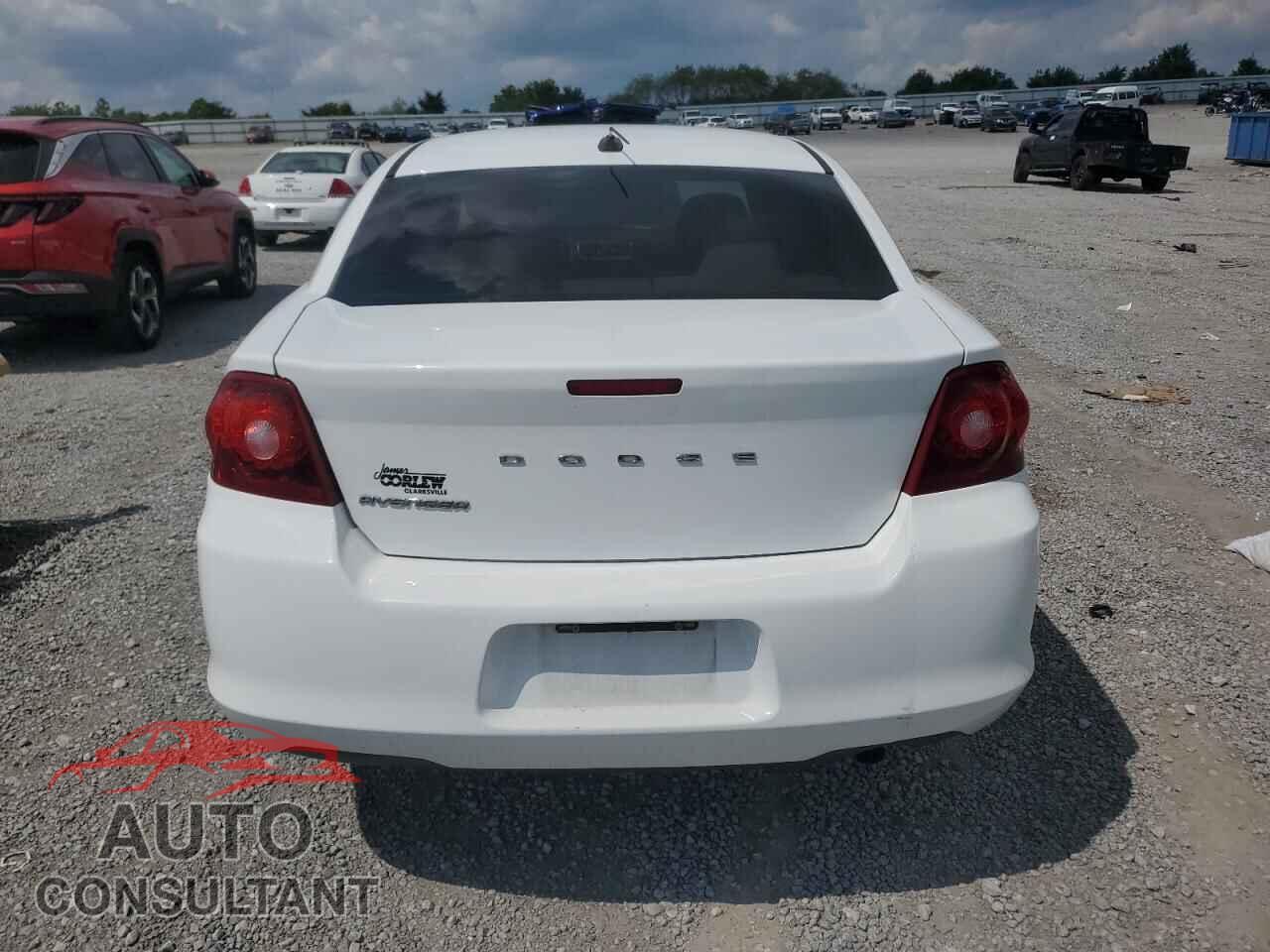 DODGE AVENGER 2013 - 1C3CDZAB7DN637423