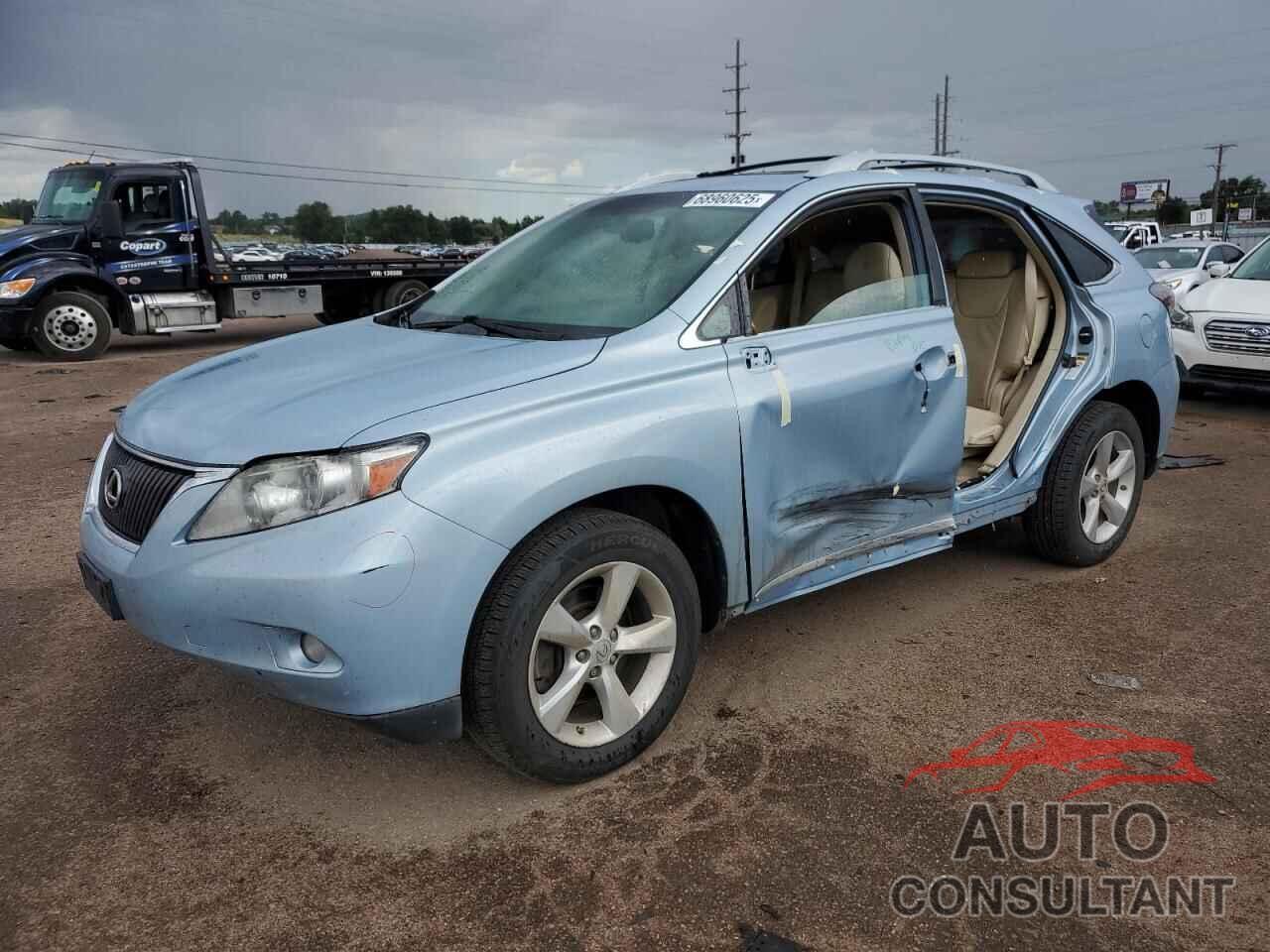 LEXUS RX350 2010 - 2T2BK1BA2AC070679