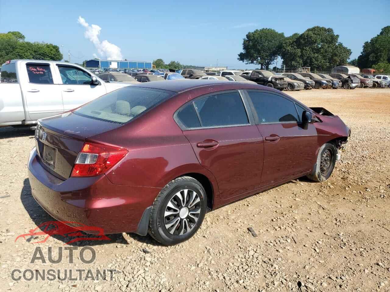 HONDA CIVIC 2012 - 19XFB2F52CE051689
