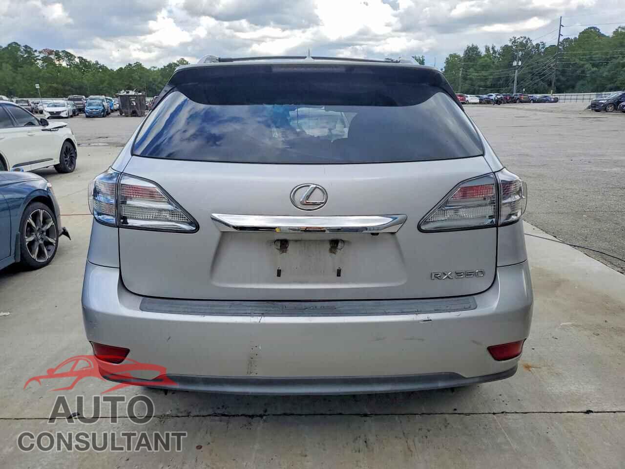 LEXUS RX350 2012 - 2T2ZK1BA6CC080066