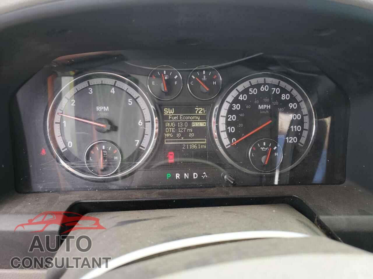 DODGE RAM 1500 2012 - 1C6RD7LT7CS123675