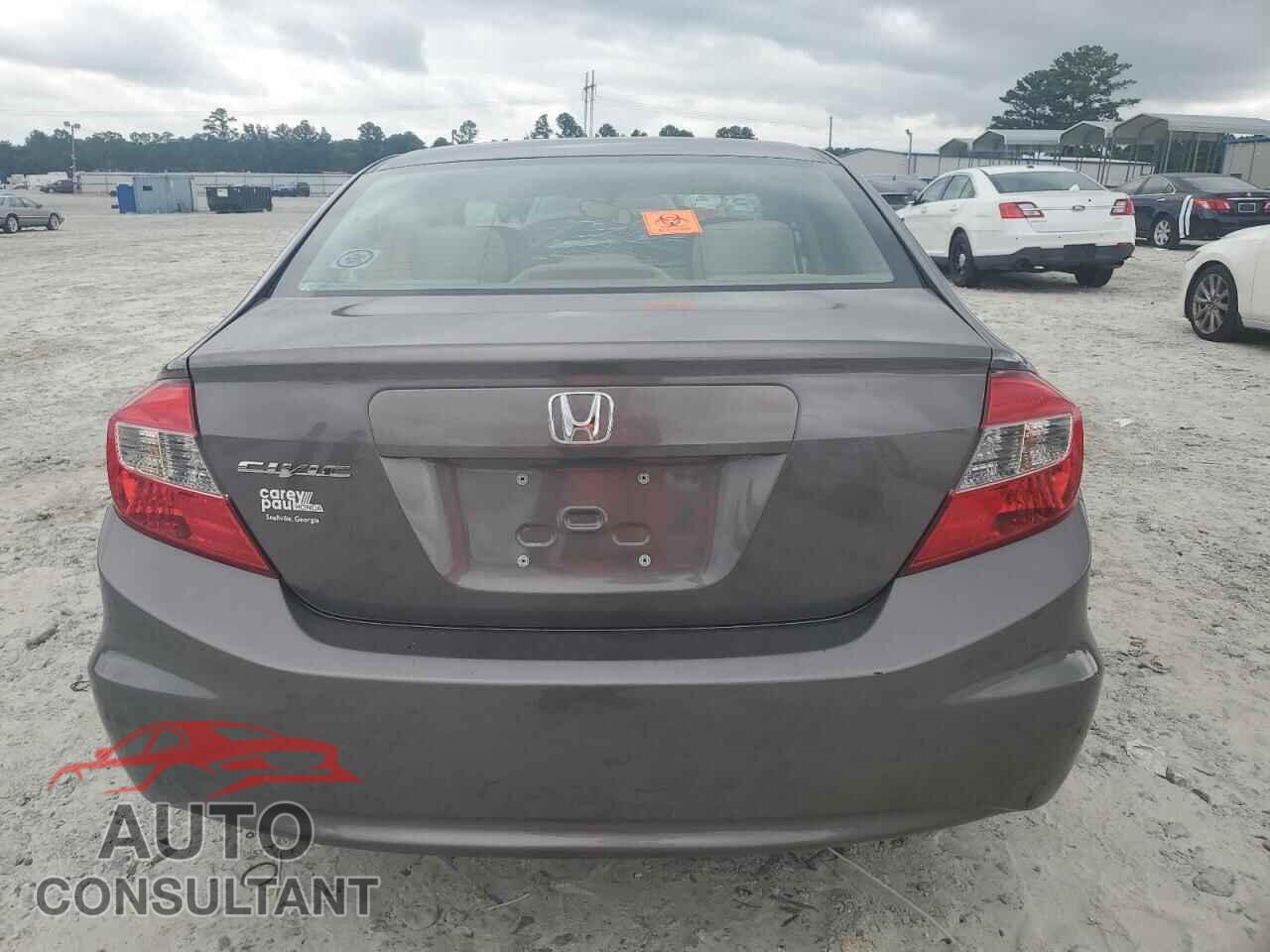 HONDA CIVIC 2012 - 19XFB2F89CE092346