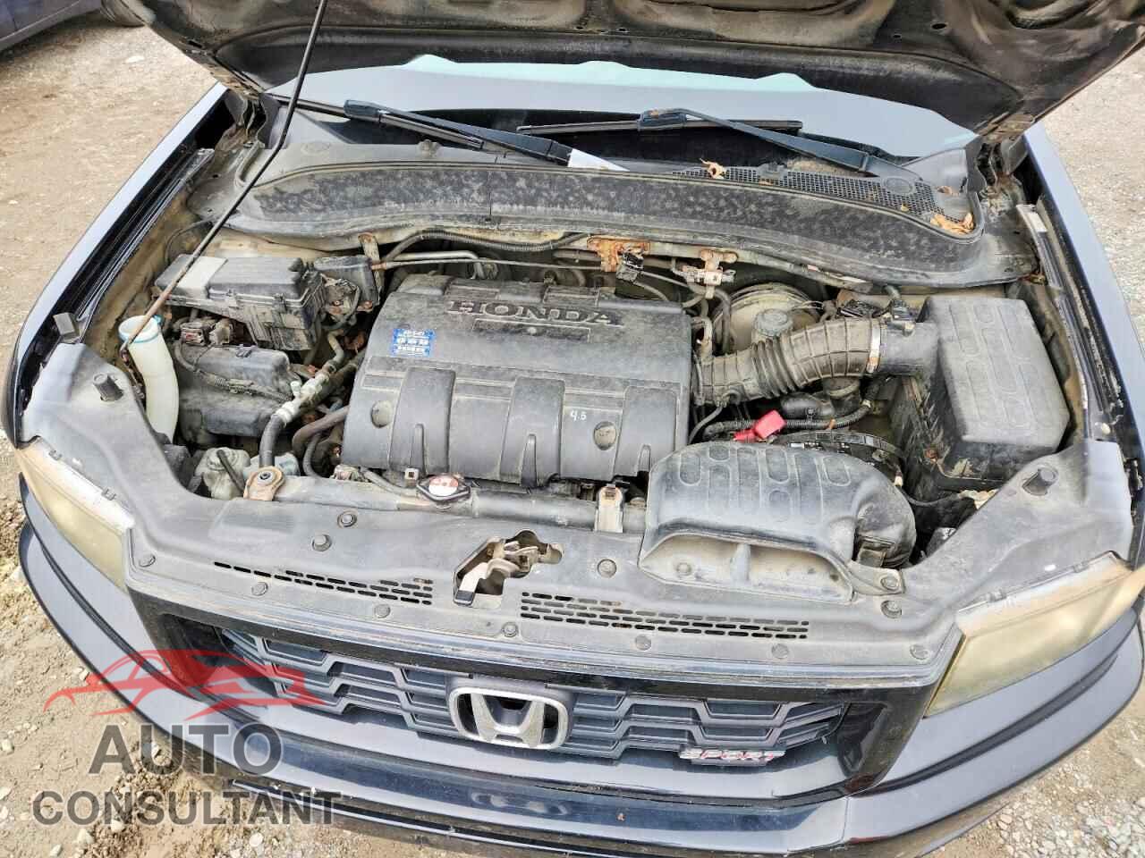 HONDA RIDGELINE 2012 - 5FPYK1F71CB551199