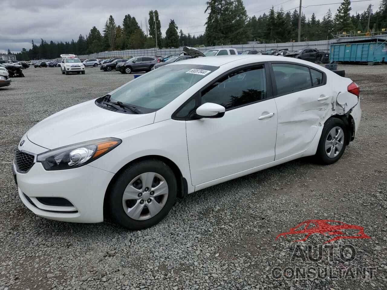 KIA FORTE 2016 - KNAFK4A6XG5619715
