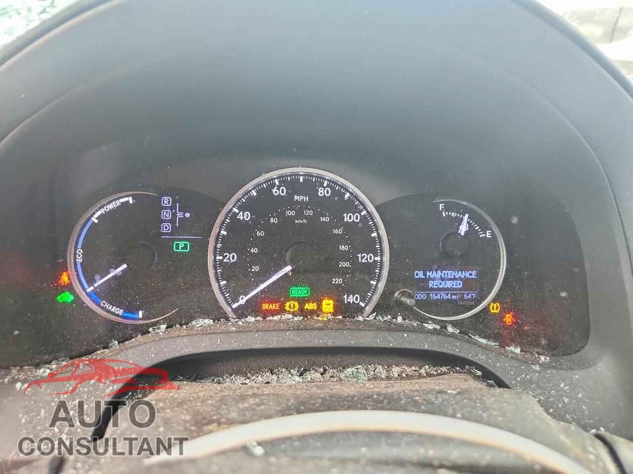 LEXUS CT 200 2012 - JTHKD5BH2C2116837