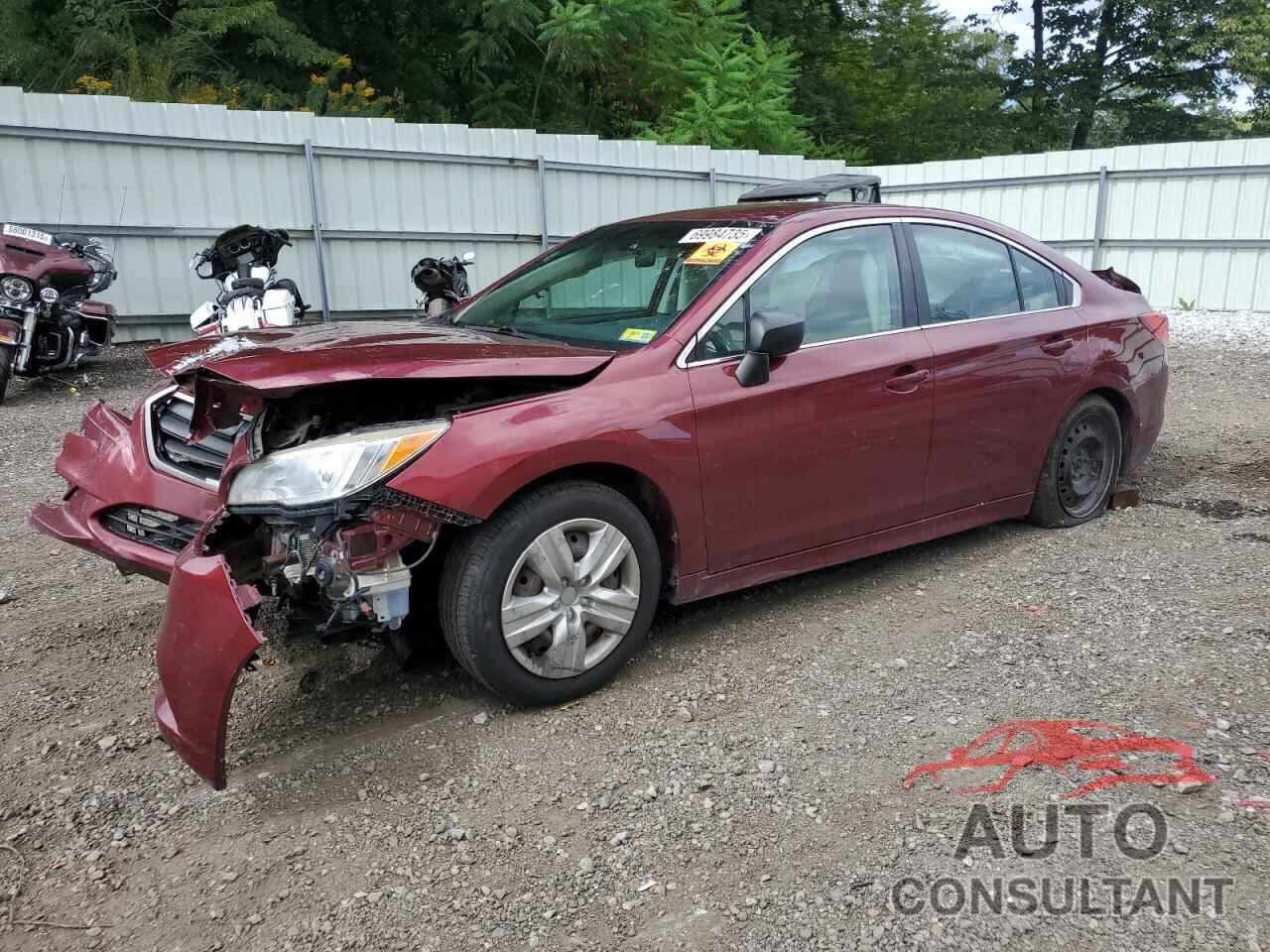 SUBARU LEGACY 2016 - 4S3BNAA69G3050763